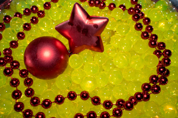 Christmas and New Year decorations background