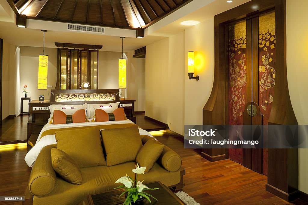 Quarto de hotel phuket, Tailândia - Foto de stock de Casa de Veraneio royalty-free