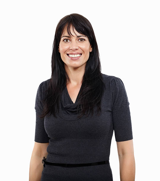 istock Casual business woman smiling 183864447