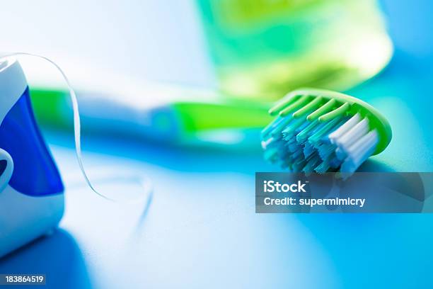 Dental Hygiene Stock Photo - Download Image Now - Toothbrush, Green Color, Dental Equipment