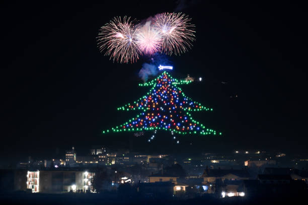 istock Largest Christmas tree in the world 1838645384