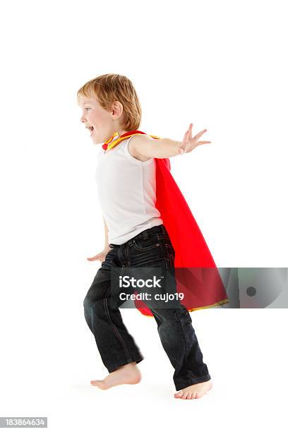 Super Eroe - Fotografie stock e altre immagini di 4-5 anni - 4-5 anni, Avventura, Bambini maschi