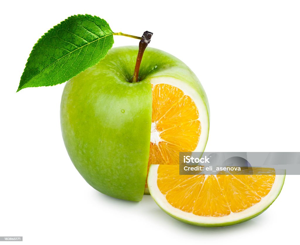 アップルオレンジ - リンゴのロイヤリティフリーストックフォト