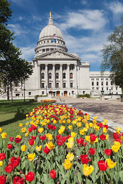 istock State Capitol Dome of Madison Wisconsin in Spring Vt 183865493