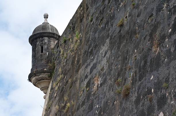 Fort in Puerto Rico stock photo