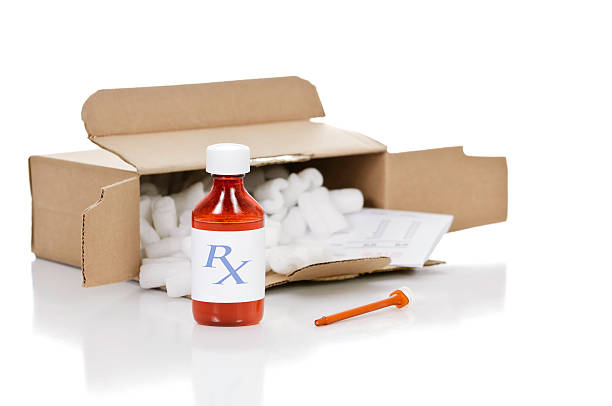 Mail Order Drugs stock photo