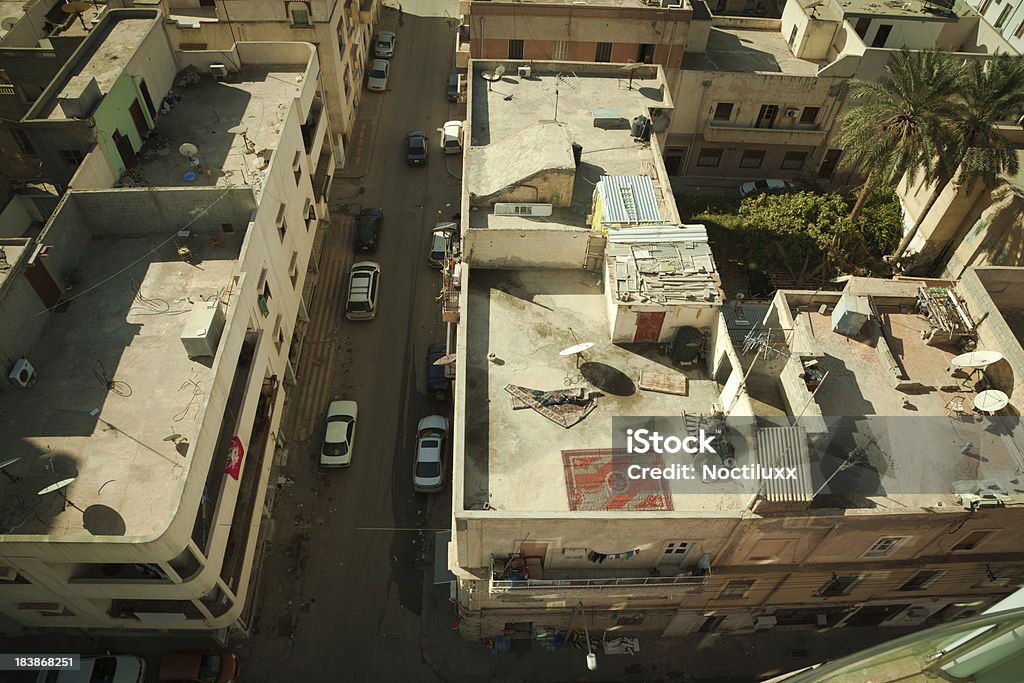 Tripoli street, vue du dessus - Photo de Libye libre de droits