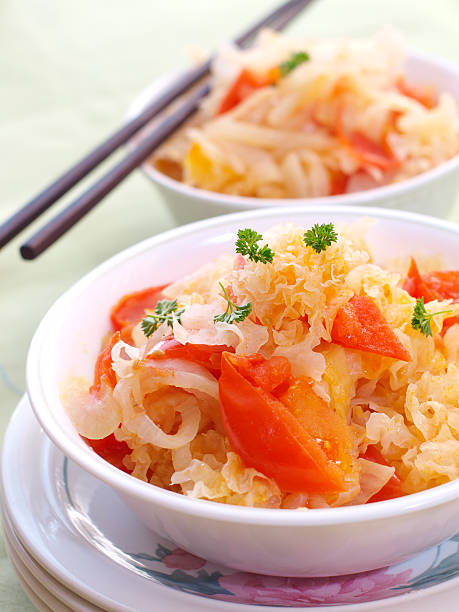 istock Stir-fried vegetarian food 183868466