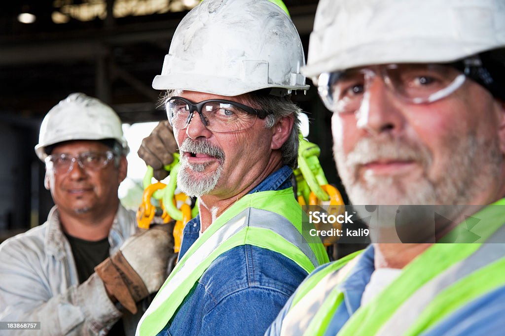 Arbeiter in der Fabrik - Lizenzfrei Fabrik Stock-Foto