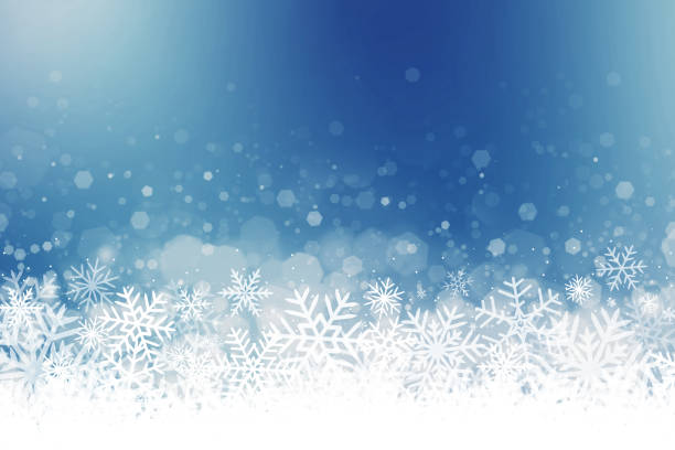 istock Background illustration with dancing snowflakes, posters, flyers, banners for Christmas, winter, etc. Posters, flyers, banners, etc. 1838689977