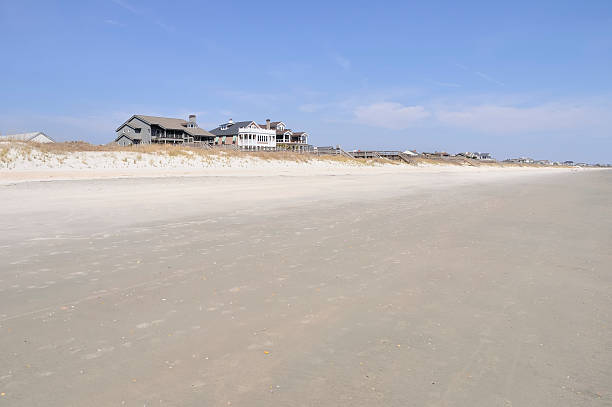 south carolina beach - south carolina beach south north carolina - fotografias e filmes do acervo