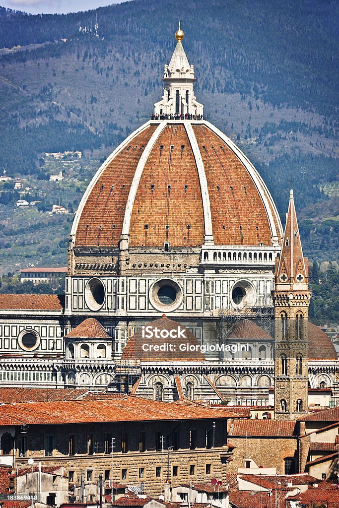 Duomo di Firenze, architettura rinascimentale italiano - Foto stock royalty-free di Ambientazione esterna