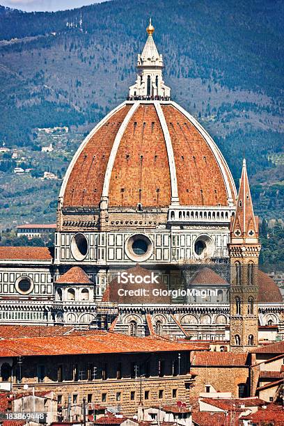 Florence Duomo Włoski Renesans Architektura - zdjęcia stockowe i więcej obrazów Bez ludzi - Bez ludzi, Budynek z zewnątrz, Cegła