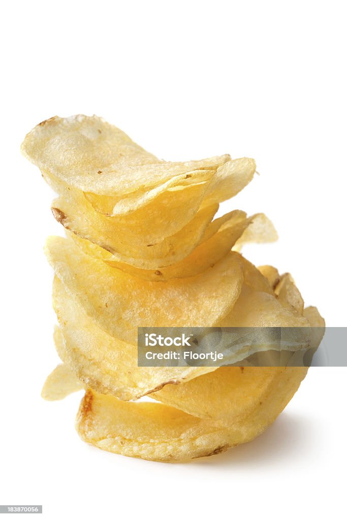 Refrigerios: Potato fritas - Foto de stock de Patatas fritas de churrería libre de derechos