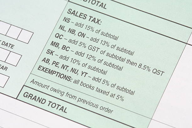 istock Confusing Canadian Sales Tax 183870881
