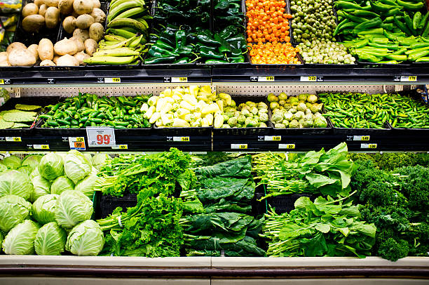 istock Fresh vegetables at the market 183871766