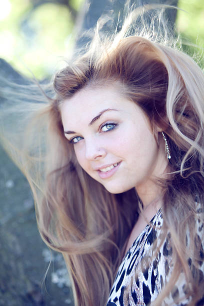 istock Blonde Beautiful Woman Posing 183871828