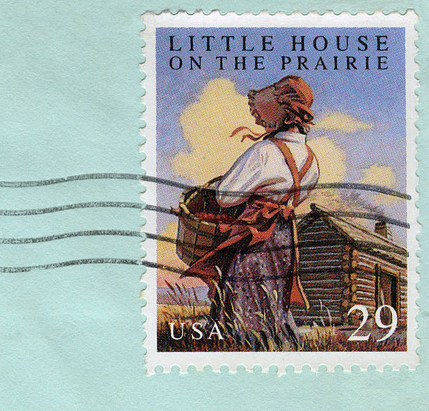 istock Little House On the Prairie Postage Stamp 183872010