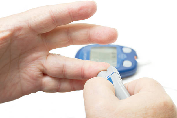 istock Blood Monitor Glucose Test 183872032