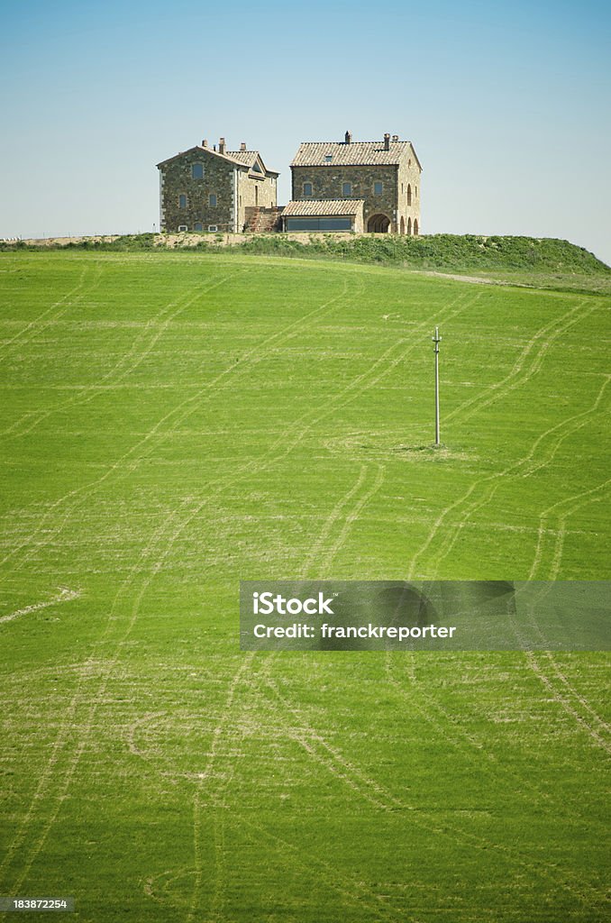 Bauernhof Haus in der Toskana land - Lizenzfrei Agrarbetrieb Stock-Foto