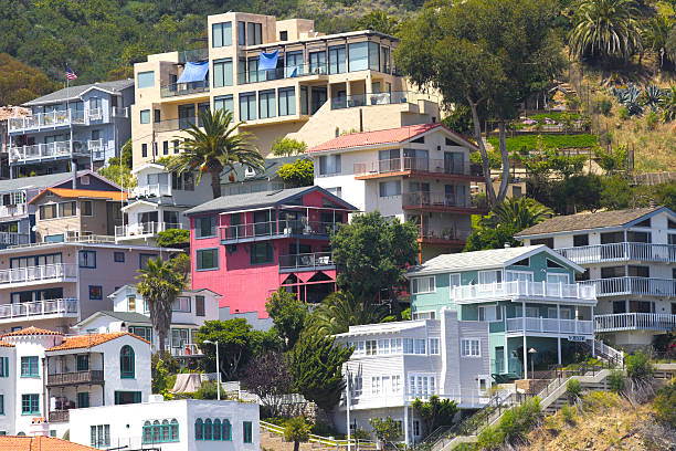 istock Catalina Island Homes 183872705