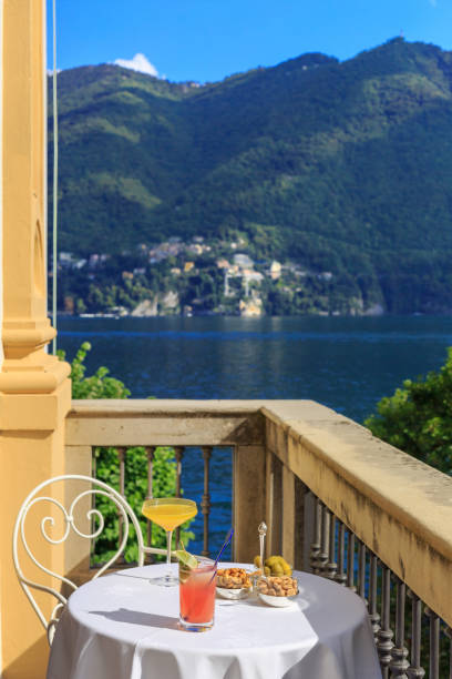istock Terrace aperitif in lake Como 1838727920