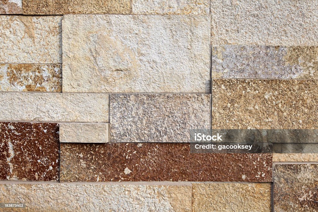 石灰岩のブロックの壁 - 3Dのロイヤリティフリーストックフォト