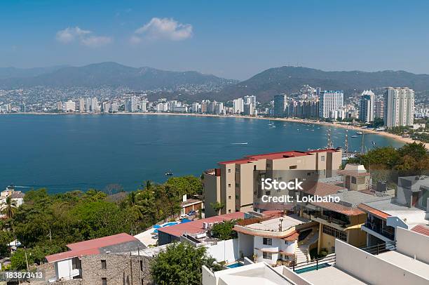 Blick Auf Die Bucht Von Acapulco Stockfoto und mehr Bilder von Acapulco - Acapulco, Berg, Blau