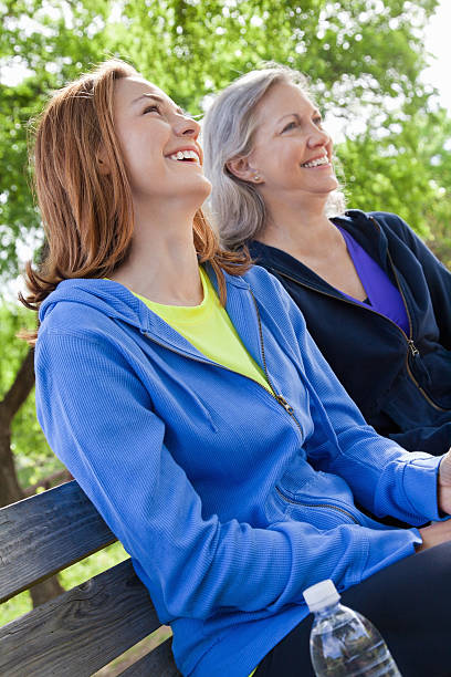 istock Happy Multi-Generational Women Sitting at a park 183874531