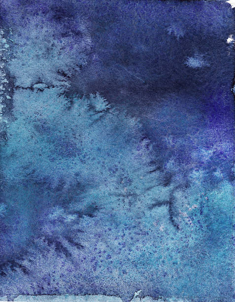 illustrations, cliparts, dessins animés et icônes de fond violet aquarelle bleu saphir - stone textured effect backgrounds textured
