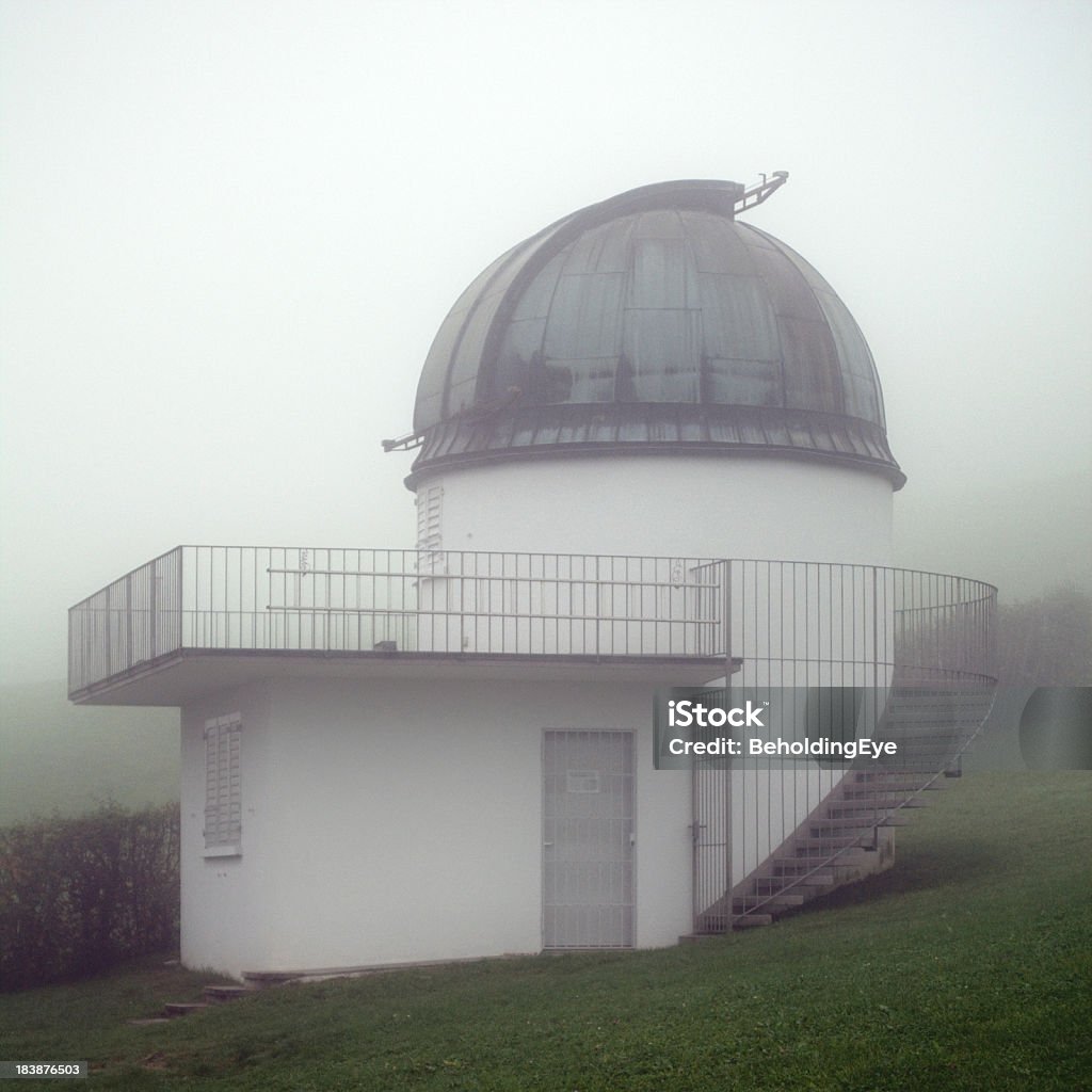 Bad Weather "Astronomical observatory, closed in foggy autumn weather.See all my" Adversity Stock Photo