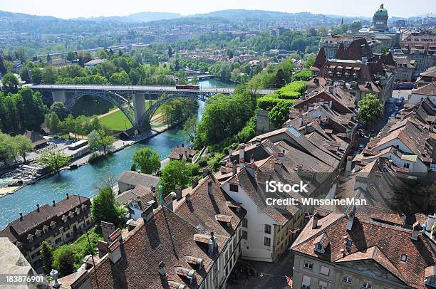 Швейцария Bern — стоковые фотографии и другие картинки Поезд - Поезд, Старый город - Район, Швейцария