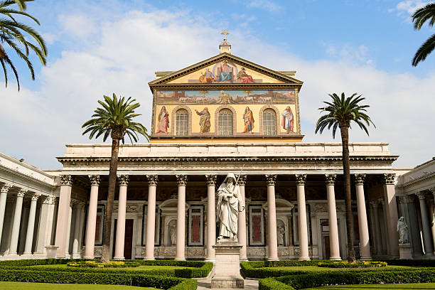 istock St. Paul Basilica In Rome 183877300