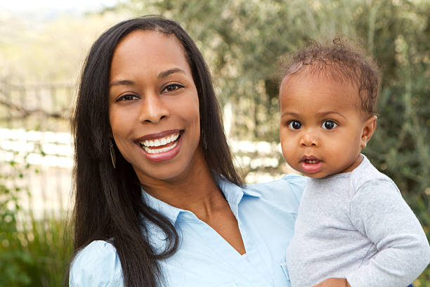 istock Mother and her baby 183878029