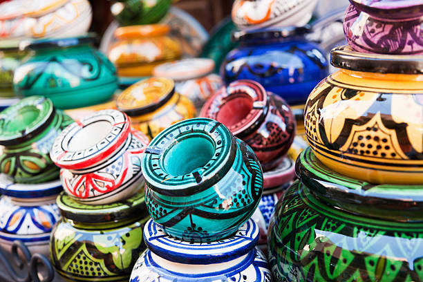 istock Bazaar Handicrafts in Marrakech Medina Morocco 183878131