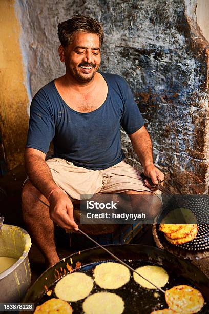 Indian Street Vendor Stock Photo - Download Image Now - Adult, Asia, Asian Culture