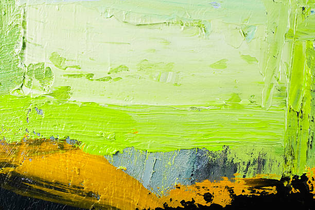 istock Abstract painted green art backgrounds. 183878773