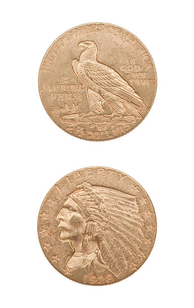 istock U.S. gold 2.5 dollar coin 183878875