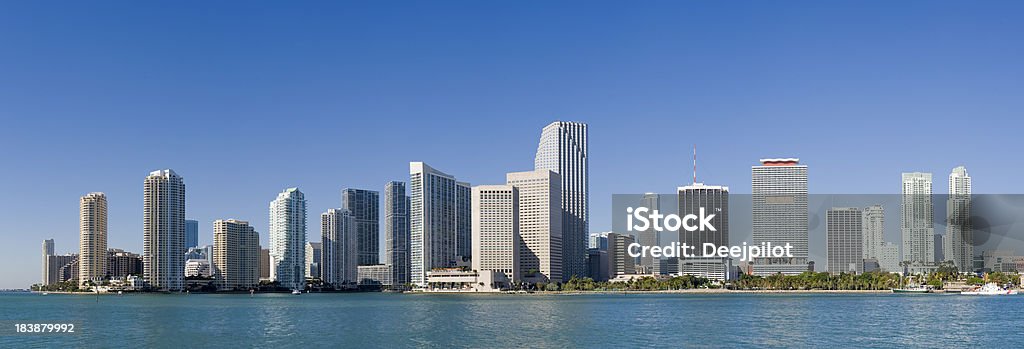 Miami Downtown panoramę miasta na Florydzie, USA - Zbiór zdjęć royalty-free (Dzień)