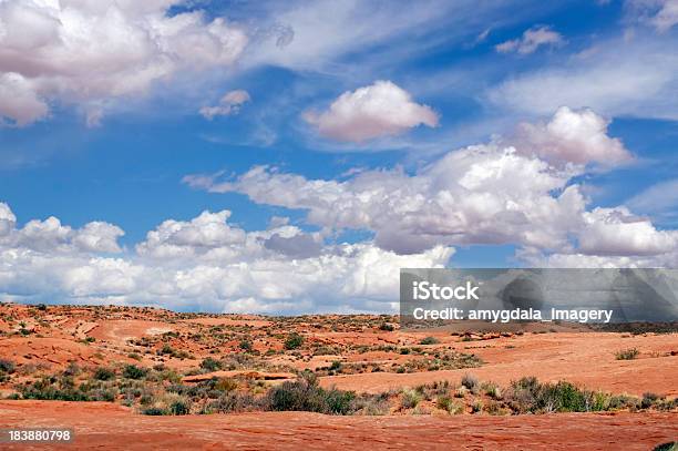 Paesaggio Del Deserto Sudoccidentale - Fotografie stock e altre immagini di Ambientazione esterna - Ambientazione esterna, Ambientazione tranquilla, Arancione