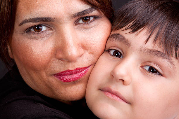 istock Lovely boy whit his mother 183881100