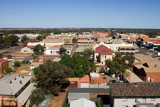 鉱山都市オーストラリア - town australia kalgoorlie mining ストックフォトと画像