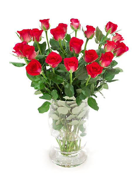 istock Bunch of Red Roses in a vase 183881732