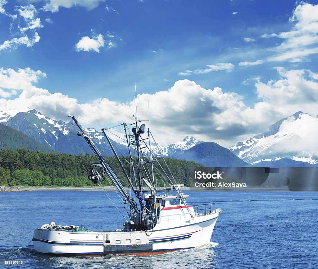 Fischerboot - Lizenzfrei Fischereiindustrie Stock-Foto