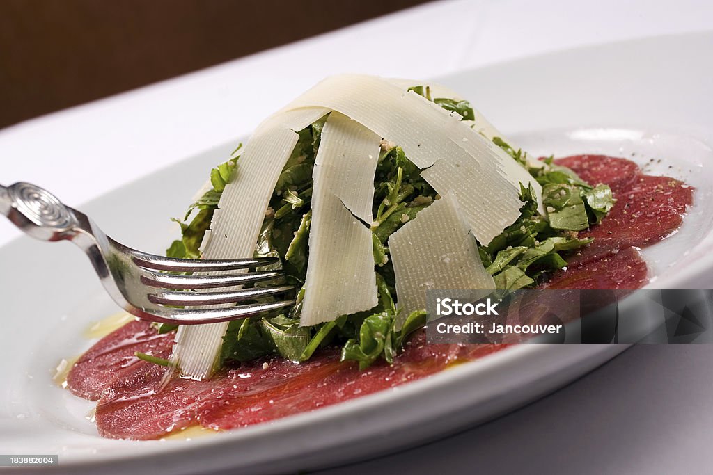 Carpaccio Insalata italiano - Foto stock royalty-free di Aceto