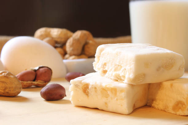 istock Sweet Torrone, a delicious Christmas dessert. 1838825583