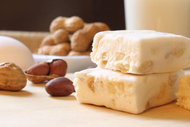 istock Sweet Torrone, a delicious Christmas dessert. 1838825587