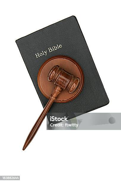 Abschließende Urteil Stockfoto und mehr Bilder von Bibel - Bibel, Richterhammer, Buch