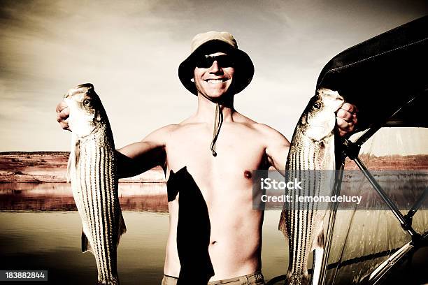 ストライプバスジョンフィッシング Lake Powell - 釣りをするのストックフォトや画像を多数ご用意 - 釣りをする, トロフィー, パウエル湖