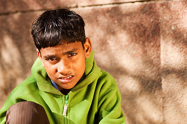 istock Portrait of young Indian boy 183883629